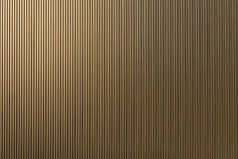 Close-up view of a corrugated galvalume metal surface, showcasing its ribbed texture and metallic finish for roofing applications