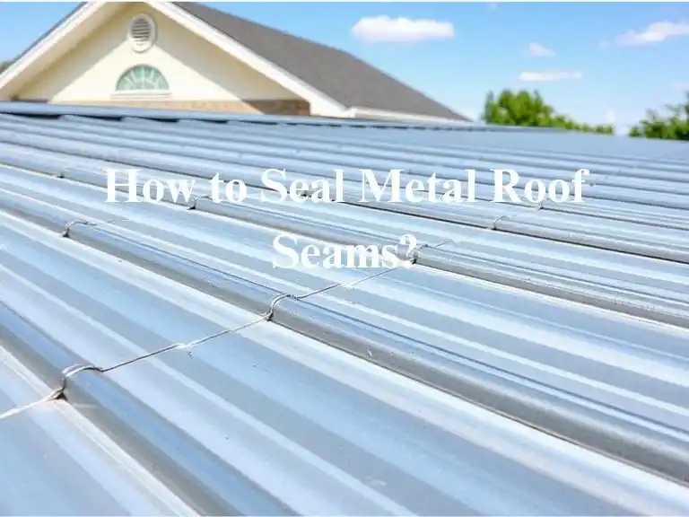 How to Seal Metal Roof Seams